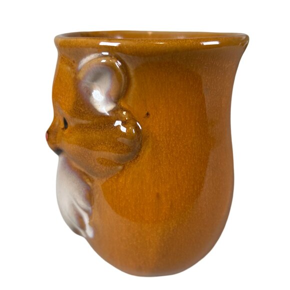 Fox Cozy Hand Warmer Mug Giftcraft Ceramic Cute Animal Coffee Cup - Picture 3 of 6